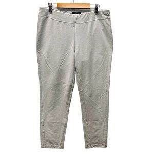 Eileen Fisher Women’s Light Gray Viscose Blend Pull-on Trousers, Size Small